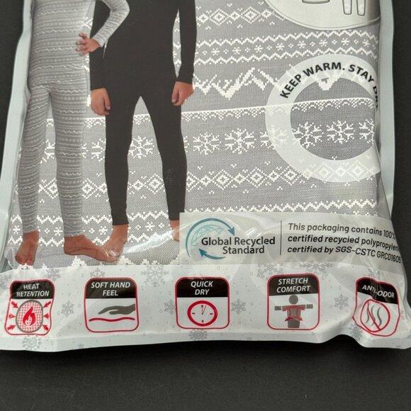 32 Degrees Kids' Gray Heat Set - XL (16/18) NWT - Picture 5 of 13
